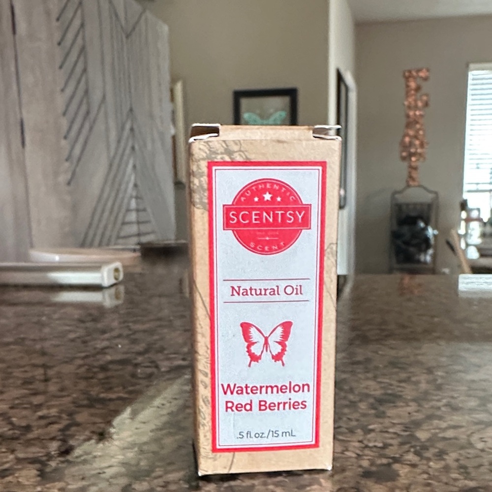 Scentsy Natural Oil in Red Packaging